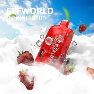 Elf World Iceking 8500 puffs Strawberry Ice - 5% 