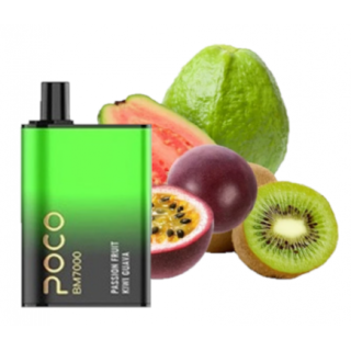 Poco BM 7000 puffs Passion Fruit Kiwi Guava 5% Nicotine