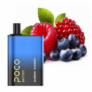 Poco BM 7000 puffs Blueberry Raspeberry 5% Nicotine