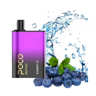 Poco BM 7000 puffs Blueberry Ice 5% Nicotine