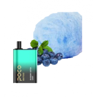 Poco BM 7000 puffs Blueberry Cotton Candy 5% Nicotine