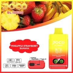 Poco SL 15 000 puffs Pineapple Strawberry Banana - 5%