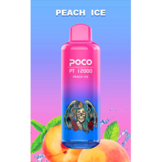 Poco PT 12 000 puffs Peach Ice - 5%