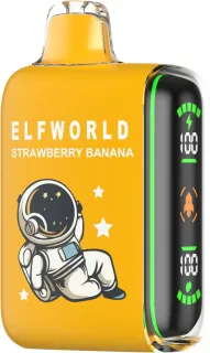 Elf World Plus+ 20 000 puffs Strawberry Banana - 2%