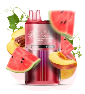 Elf Bar BC 20000 puffs Watermelon Sour Peach -  5%