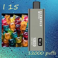 Elf World i15 PRO 12 000 puffs Gummy Bear - 5%