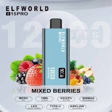 Elf World i15 PRO 12 000 puffs Mixed Beries - 5%