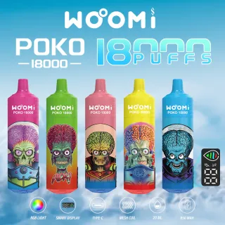 Woomi Poko 18 000 Strawberry Ice -2%