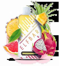  	Elf Bar BC 15000 Pineapple Dragon Fruit  Grape Fruit 5%